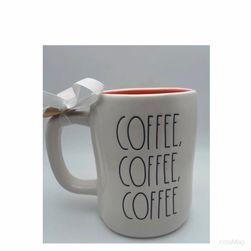 NEW Rae Dunn Gilmore Girls Luke's Diner Diner Mug “Coffee Coffee Coffee” Mug